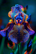 Electric Blue Spider Lily Seeds for Planting – Exotic Perennial Flower(6 Seeds)
