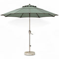 Aluminum Patio Umbrella for Outdoor Shade – Fabric Canopy – 200 x 200 x 250cm