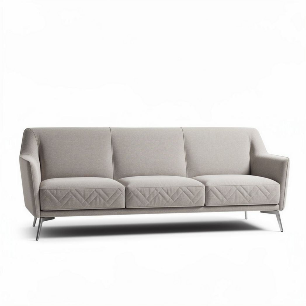 Fabric Sofa for Living Room Seating – Polyester Material – 200 x 85 x 90cm