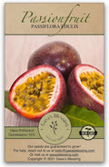 Gaea's Blessing Seeds - Passion Fruit Seeds - Heirloom Non-GMO Seeds with Easy to Follow Instructions - Passiflora edulis 90% Germination Rate