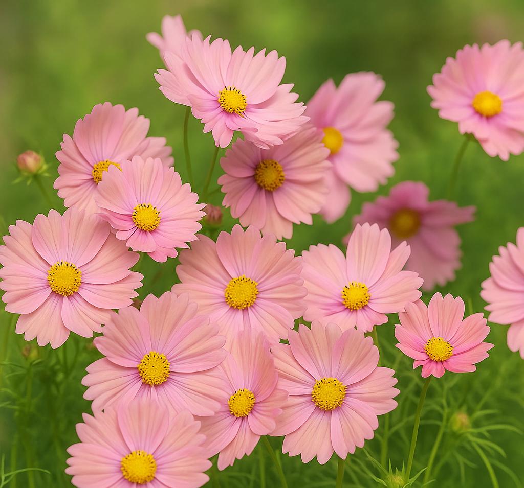 200 Apricotta Cosmos Seeds, Unique Apricot-Pink Blooms, Cottage Garden Planting