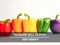 Rainbow Bell Pepper Seeds – Heirloom Sweet Bell Pepper Mix, Open Pollinated, Non-GMO Vegetable | 25 Seeds
